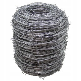 Cinkuota plieninė spygliuota viela oe 2 5 mm 200 m