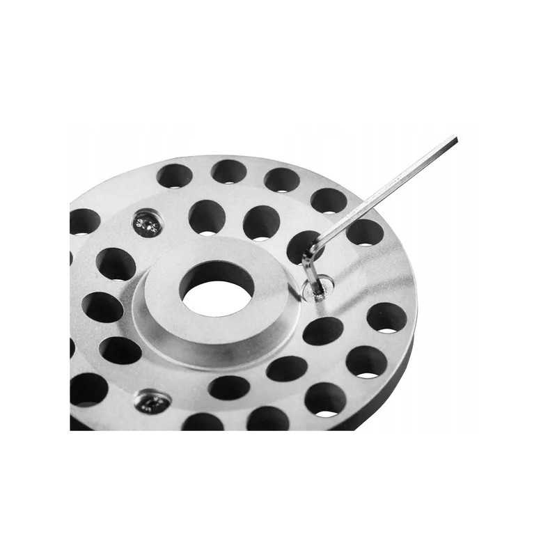 Aliuminio kanopų korekcijos diskas profi, 3 peiliai