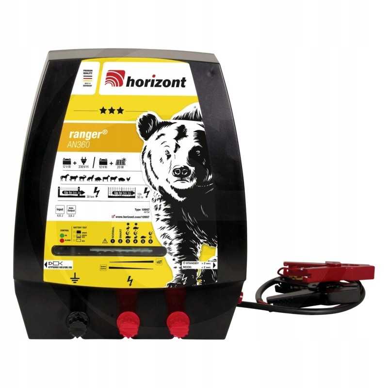 AN360 Ranger tvoros energizatorius 12v 230v 6