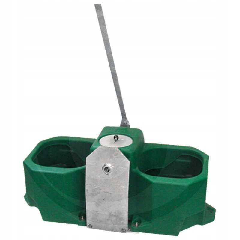 Dviejų kamerų suevia laistytuvas su plūdiniu vožtuvu 80