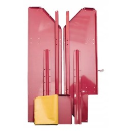 Metalinis užvalkalas su prijuoste, komplektas, tinka z 105