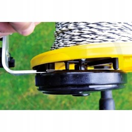 Horizontinė ritė turbo juostos kabeliui vynioti