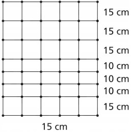 Horizontinis avių tinklas 50m 90cm didelis laidumas