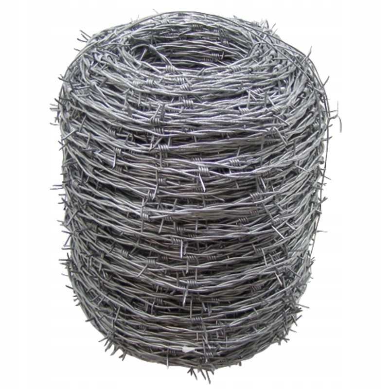 Cinkuota plieninė spygliuota viela oe 2 5 mm 200 m