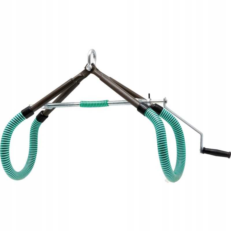 Horizontinis karvių keltuvas, kurio keliamoji galia 800 kg