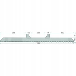 Galinis pjovimo peilis yra 145