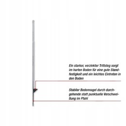Horizontinis plastikinis kuolas, ilgis 1710