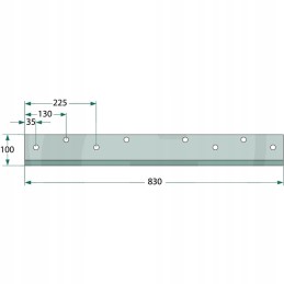 Granito peiliai Strautmann 230 23 pjovimo sistemoms