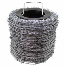 Cinkuota plieninė spygliuota viela oe 1 7 mm 250 m