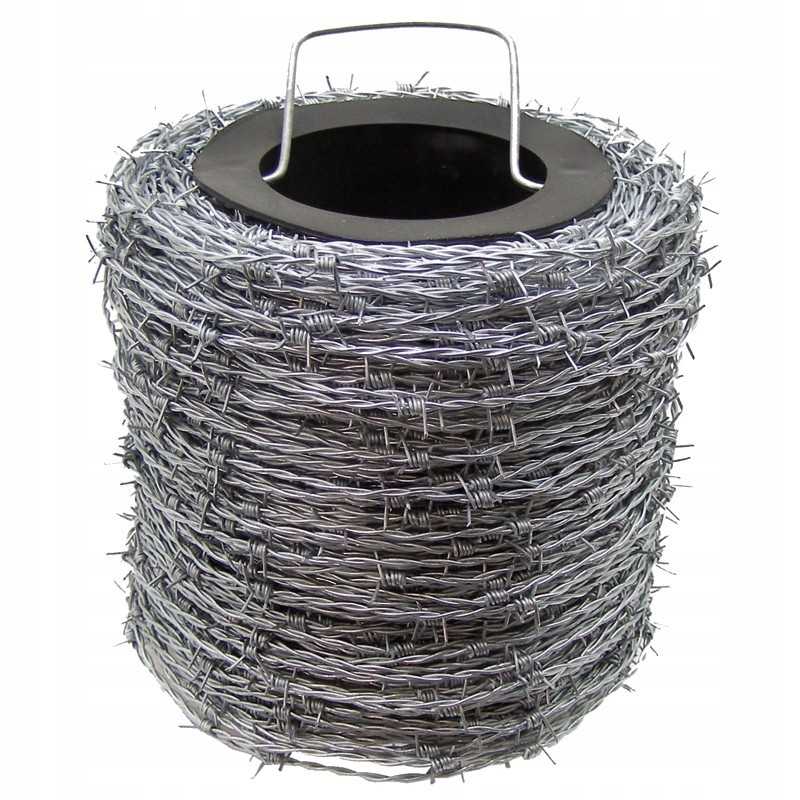 Cinkuota plieninė spygliuota viela oe 1 7 mm 250 m