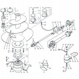 05818 trumpo padavimo vagono peilis su varžtais