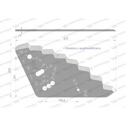 Tiekimo vagono peilį galima naudoti su Sano Mayer su karbidu