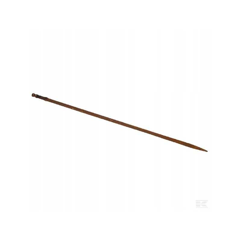 Krautuvas, paprastas apvalus profilis 36x1600 mm