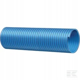 Siurbimo ir tiekimo žarna srutoms, mėlynai ir raudonai PVC