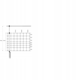 Horizontinis vilkų apsaugos tinklas 50m 0 9