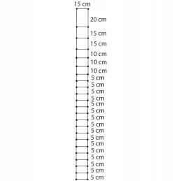 Surištas vielos tinklas 160 23 15 1600mm 23 laidai