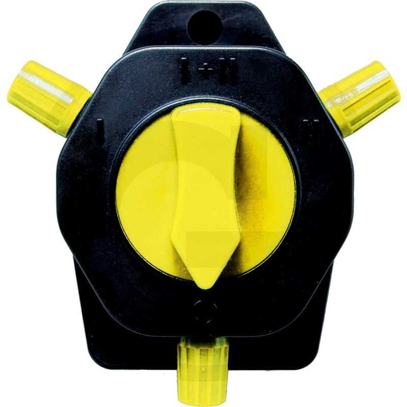 Horizontalus tvoros jungiklis elektrai įjungti