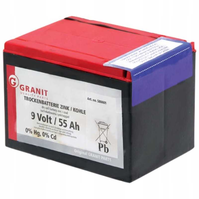 Shepherd baterija ganyklų baterija 9v 55ah