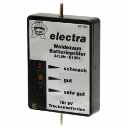 9v ganyklos baterijos testeris