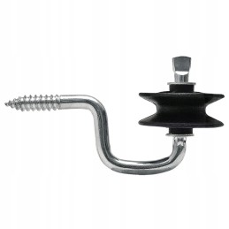 Ritininis izoliatorius ant 7 mm sustiprinto laikiklio