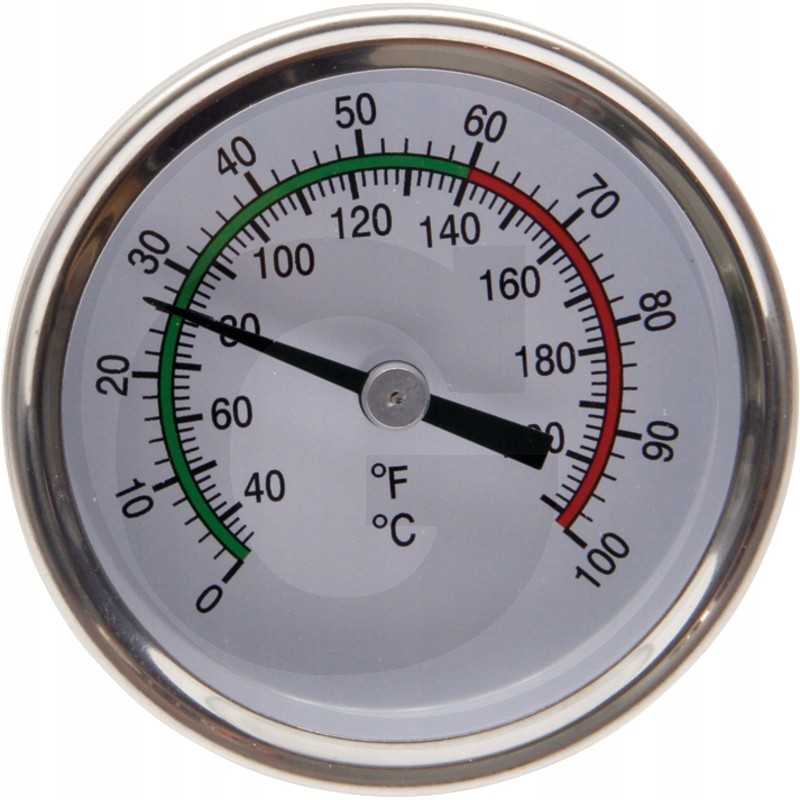 Maisto termometras su srieginiu tvirtinimu