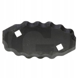 Kairysis peilis, storis 5 mm, EAN kodas 4059139044504