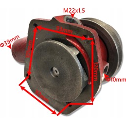 Kieto vandens siurblys C 385 1 žemam diržui