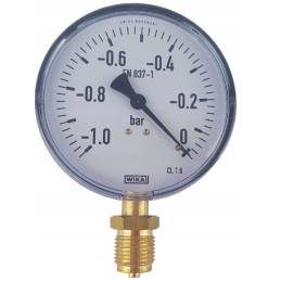 Vakuuminis matuoklis wika didelis q100 mm sriegis 1 4