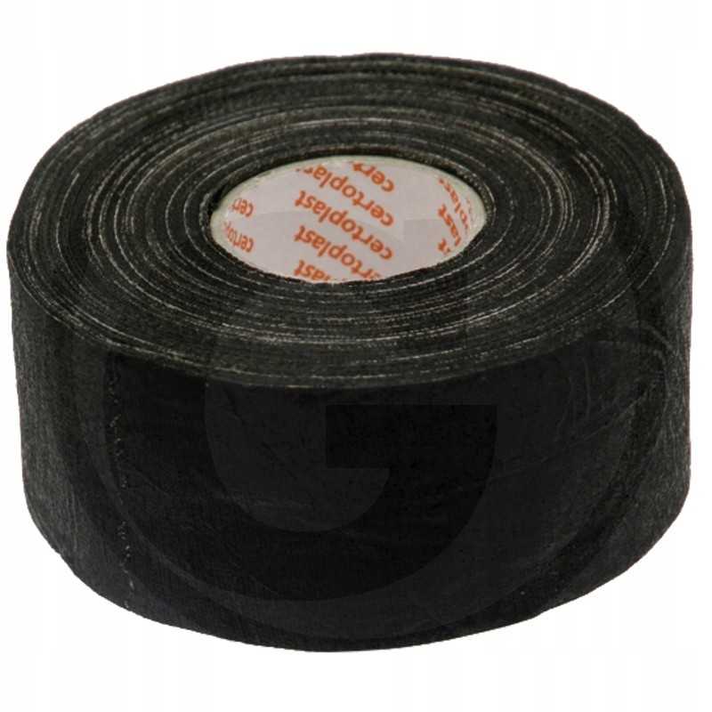 Horizontinė juoda izoliacinė juosta 25m x 45mm