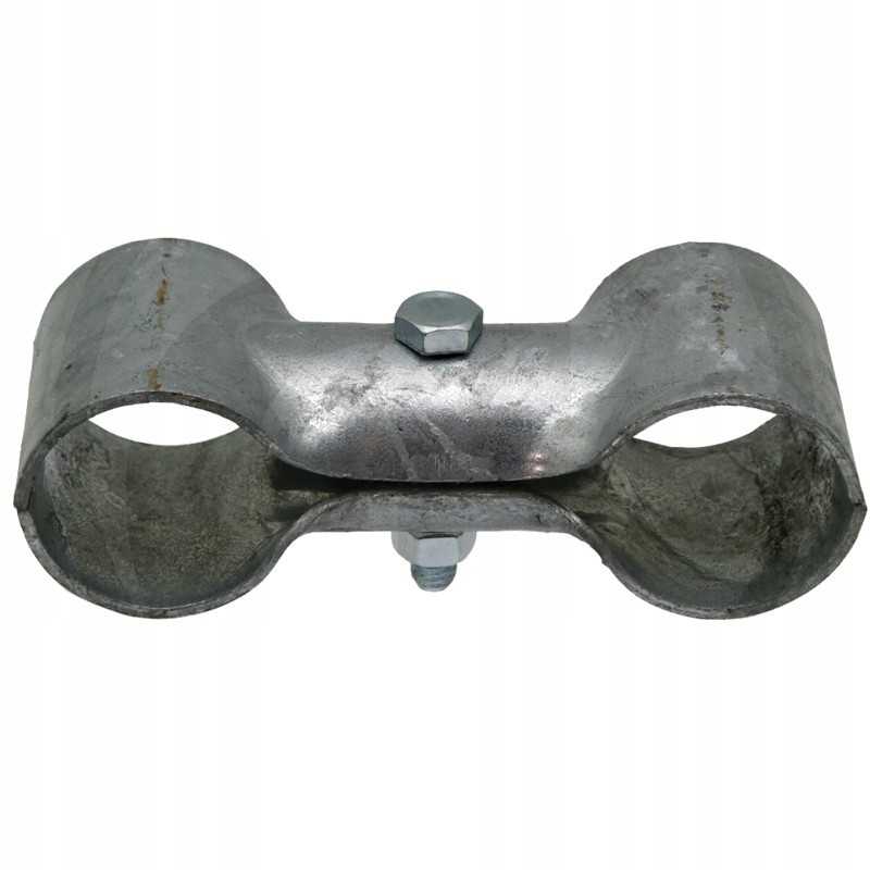 Dvigubas spaustukas su 1 varžtu 4 8 2 60 mm