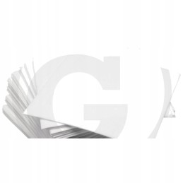 Daugkartinio naudojimo balta tešmens servetėlė 50