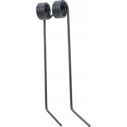 Pirštas nušluoja krampą