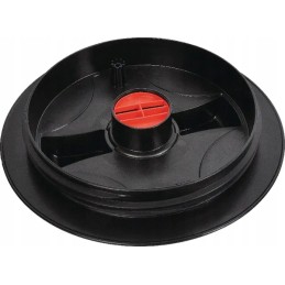 Prisukamas dangtelis su oro išleidimo anga