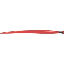 Krautuvo fiksatorius sulenktas, uždarantis kvadratinį profilį