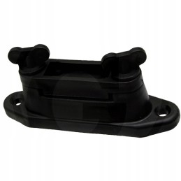 Nagų izoliatorius, juoda guma, laidi elektrai