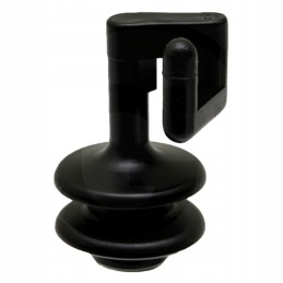 Pakaitinis izoliatorius ganyklų tvorai