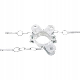 Cinkuotas spaustukas 76mm, 3 apsaugos