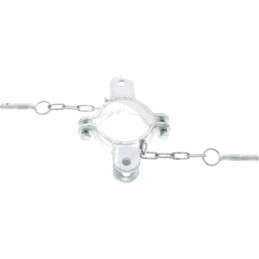 Cinkuotas spaustukas oe 102 mm, 2 apsaugos