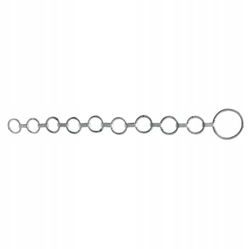 Apykaklė iš plokščių grandžių, cinkuota, ilgis 900 m