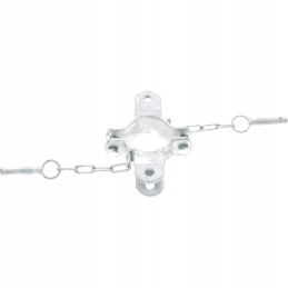 Cinkuotas spaustukas 76mm, 2 apsaugos