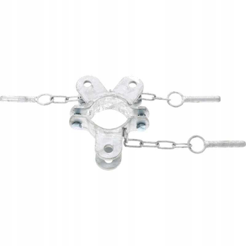 Cinkuotas spaustukas 76mm, 3 apsaugos