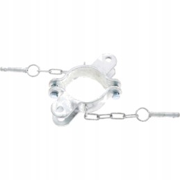 Cinkuotas spaustukas oe 102 mm, 2 apsaugos