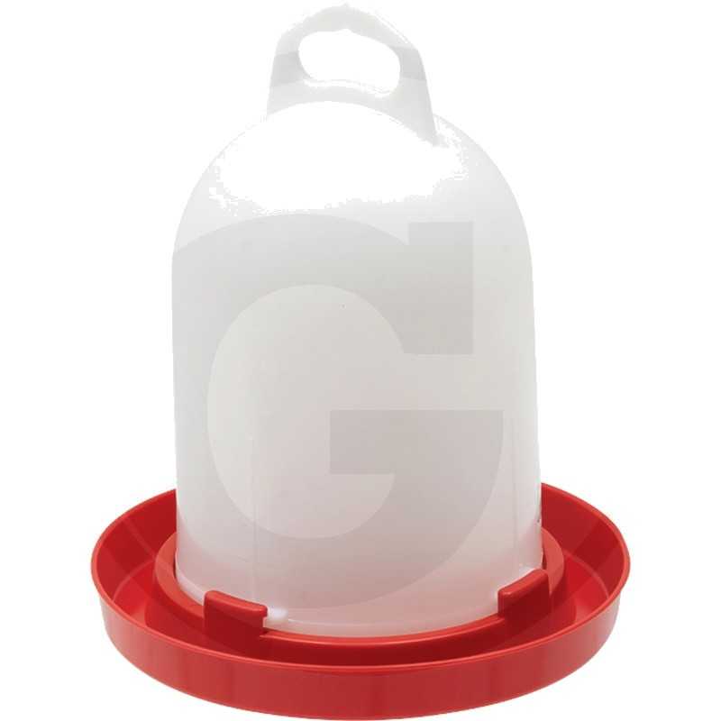 Paukštienos girdykla, uždaryta durtuvu, plastikinė 5 5