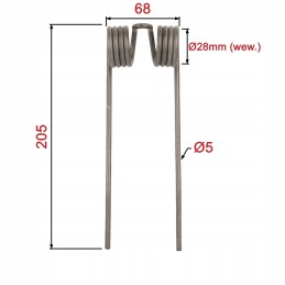 Preso rinktuvo pirštas 5223000170 presas