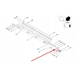 Bg0069208 guolių korpusas