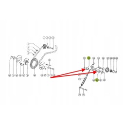008525 0 plastikinė įvorė su flanšu ir anga