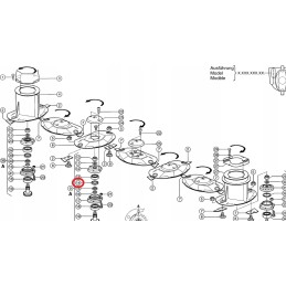 Claas disco 300 vejapjovės žiedinis sandariklis