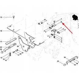 Bg3106900 tvirtinimo kronšteinas