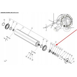 Cse00099 guolio korpuso alyvos sandariklis 58 x 8
