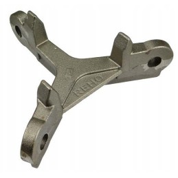 Trigubas lakuoto lauko vilkimo tinklelio segmentas